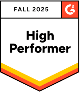 High Performer G2 Award
