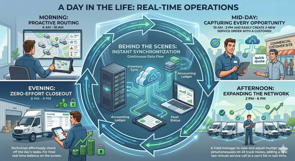 Day of Truck-based Sales cycle